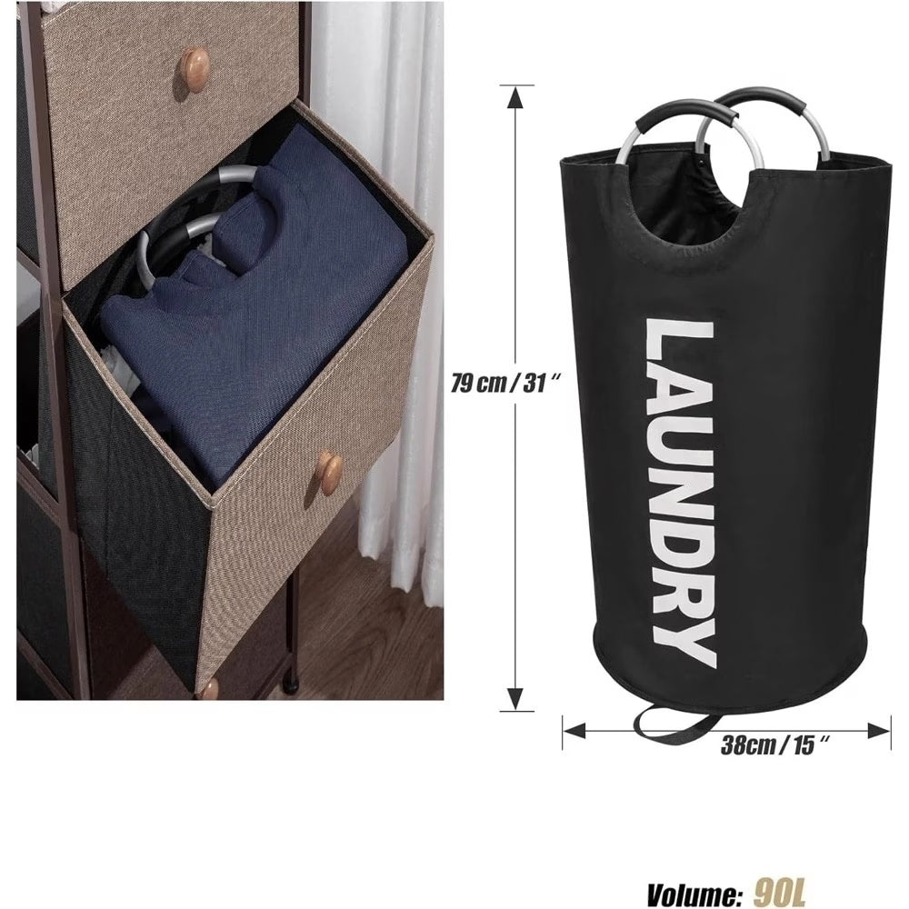 82 liter laundry basket set   storage basket