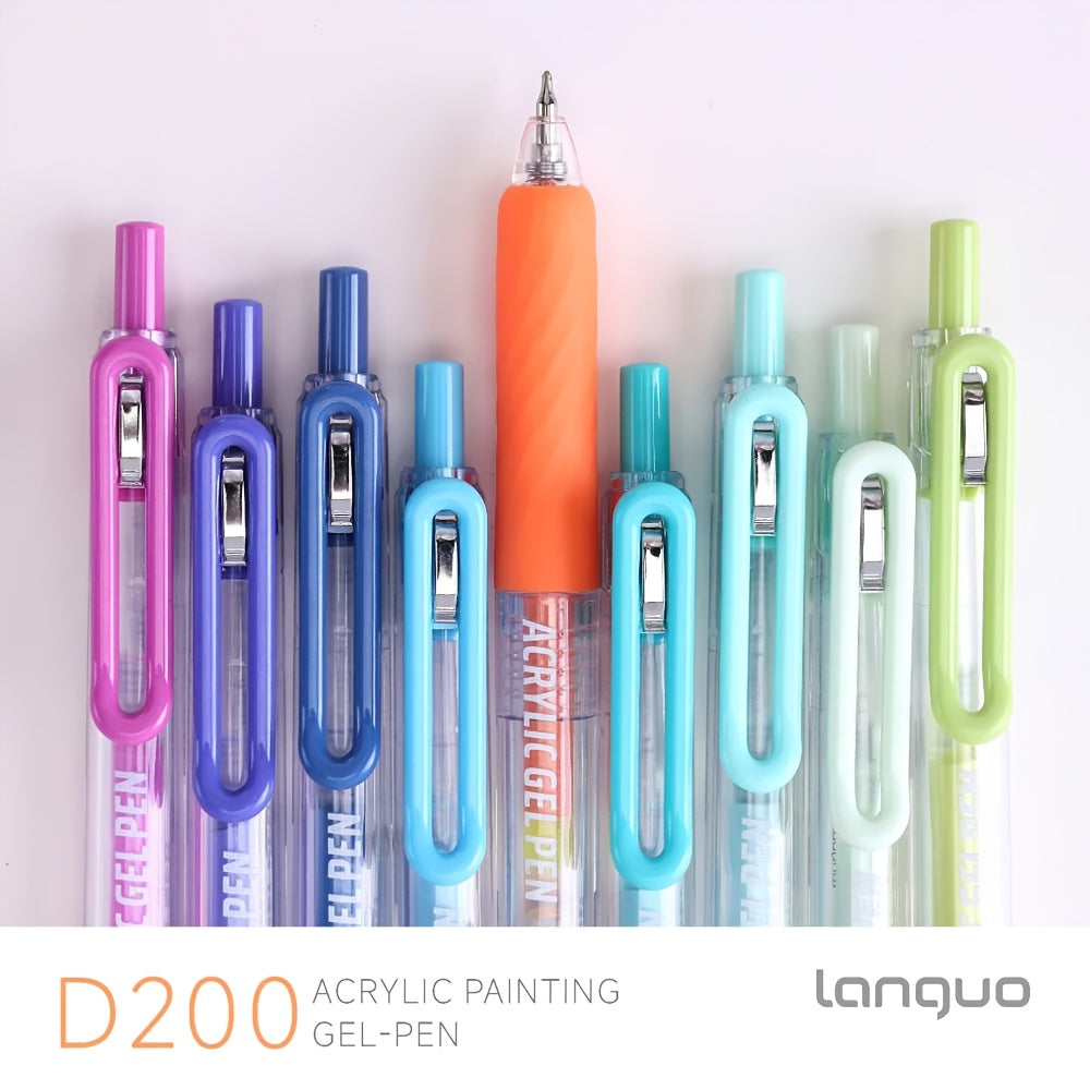 colored pens set 72 colors retractable gel pens 0 7mm fine