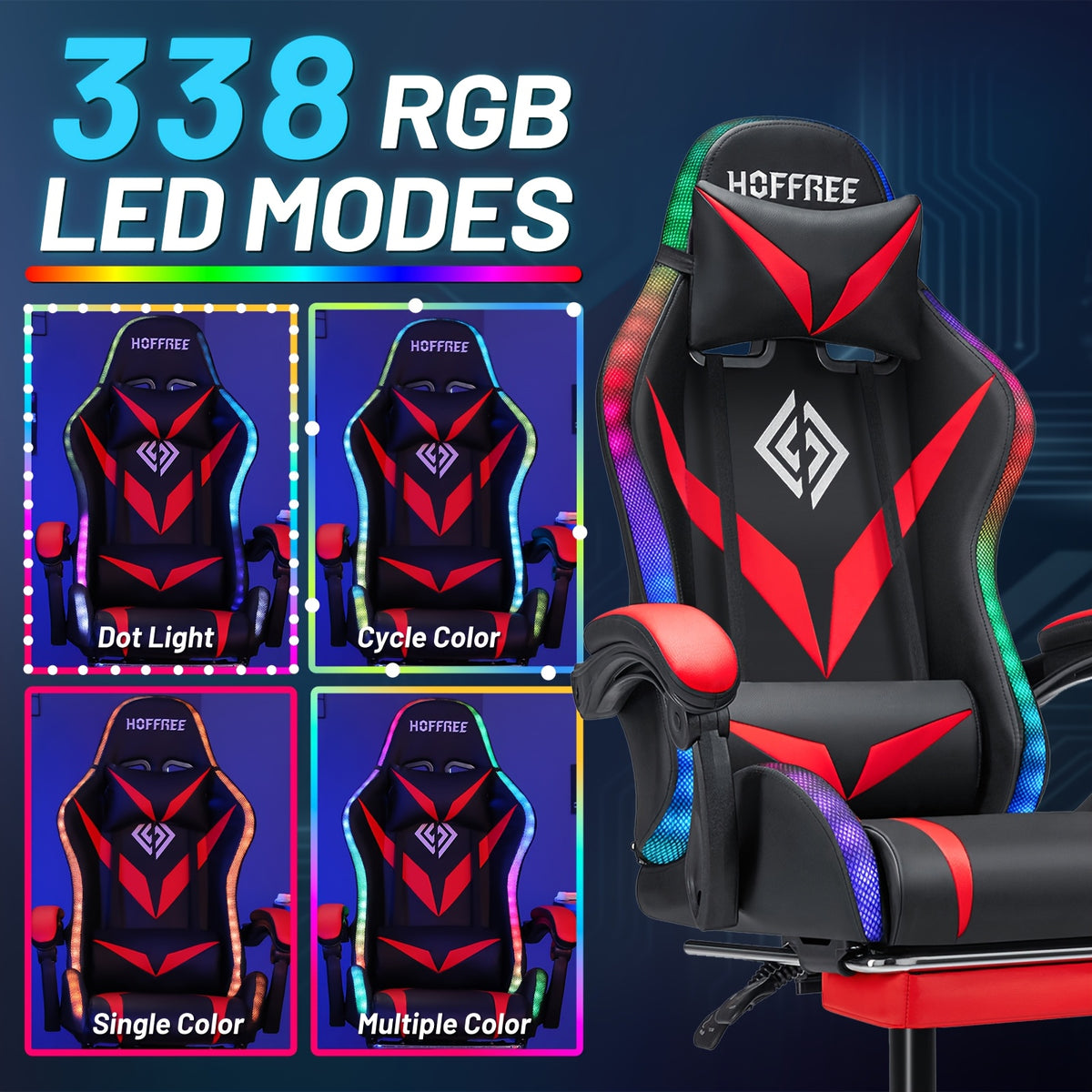 massage lumbar support bar ergonomic gaming