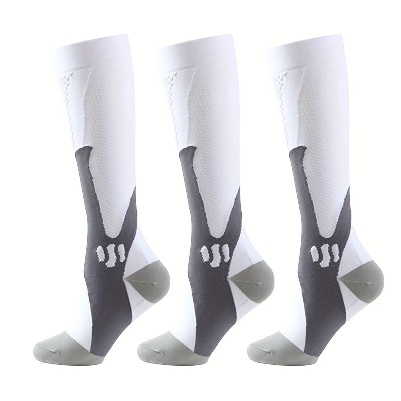 3 pairs compression socks women men compression stockings