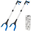 2 pack foldable magnetic retrieval tools extended grasping