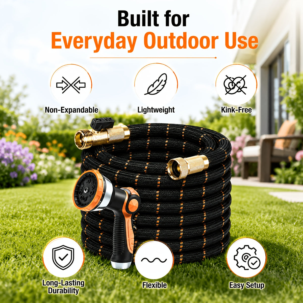 lovfen garden hose 10 15 25ft 50ft 75ft 100ft 150ft