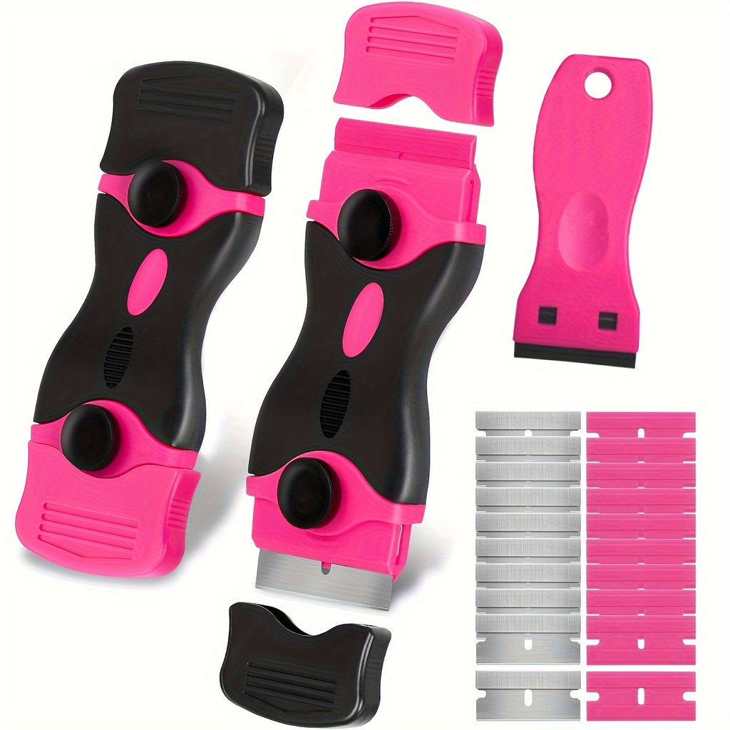 removal scraper glass scraper 1 pink double