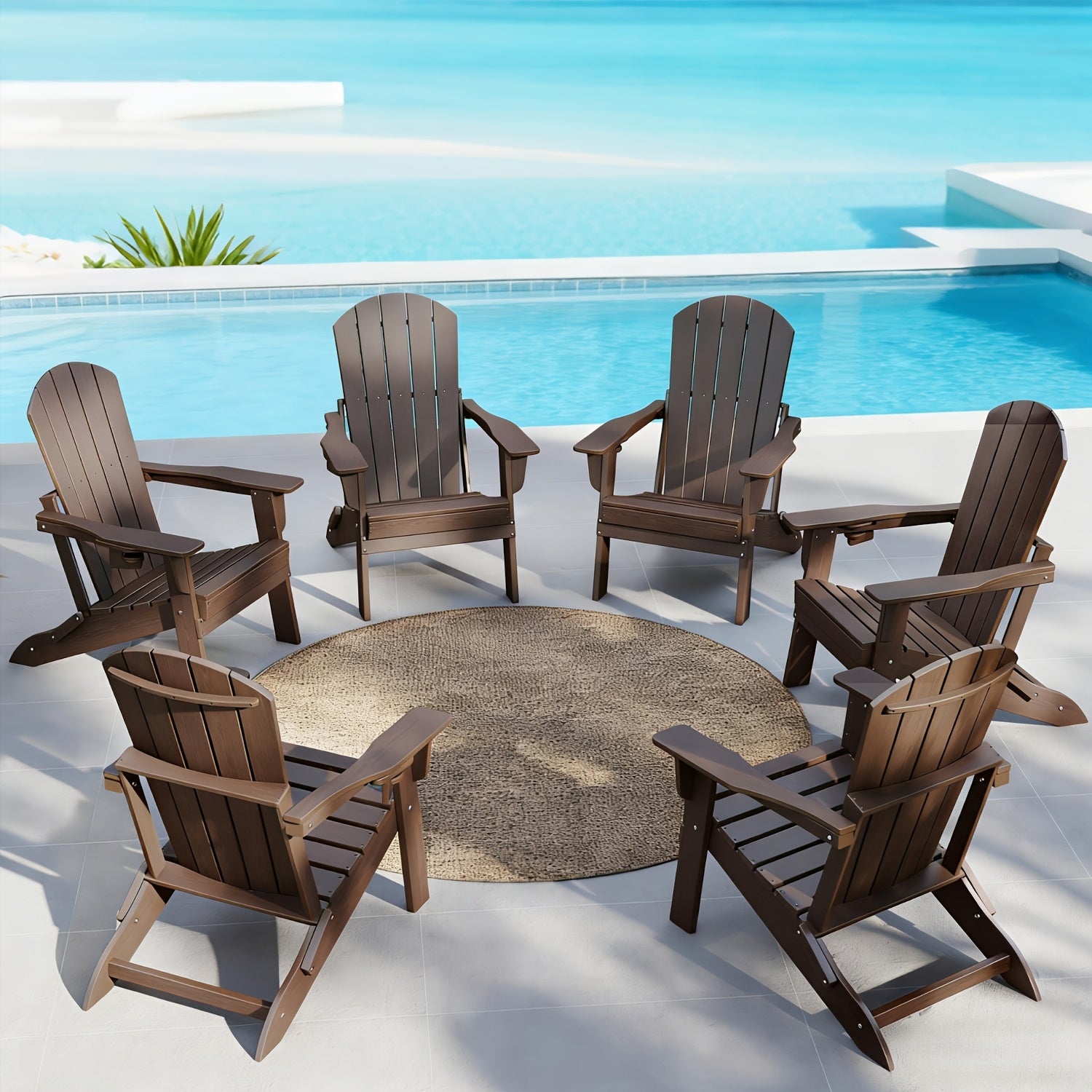 hdpe folding adirondack chair 4pack 6pack weather fire pit