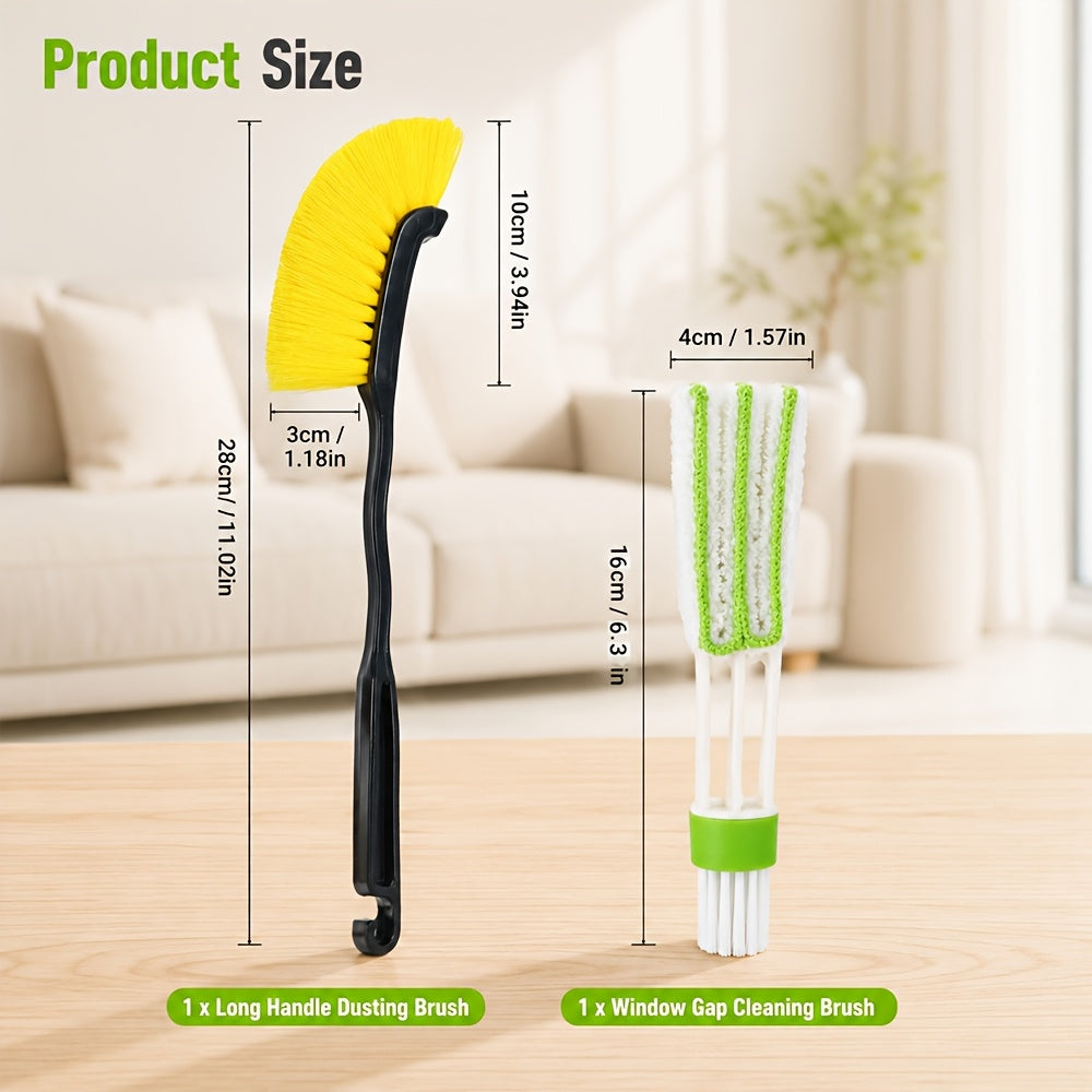 2pcs home fan dust brushes suitable cleaning fans air