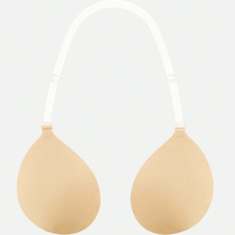 1pc new halter neck round cup bra invisible self