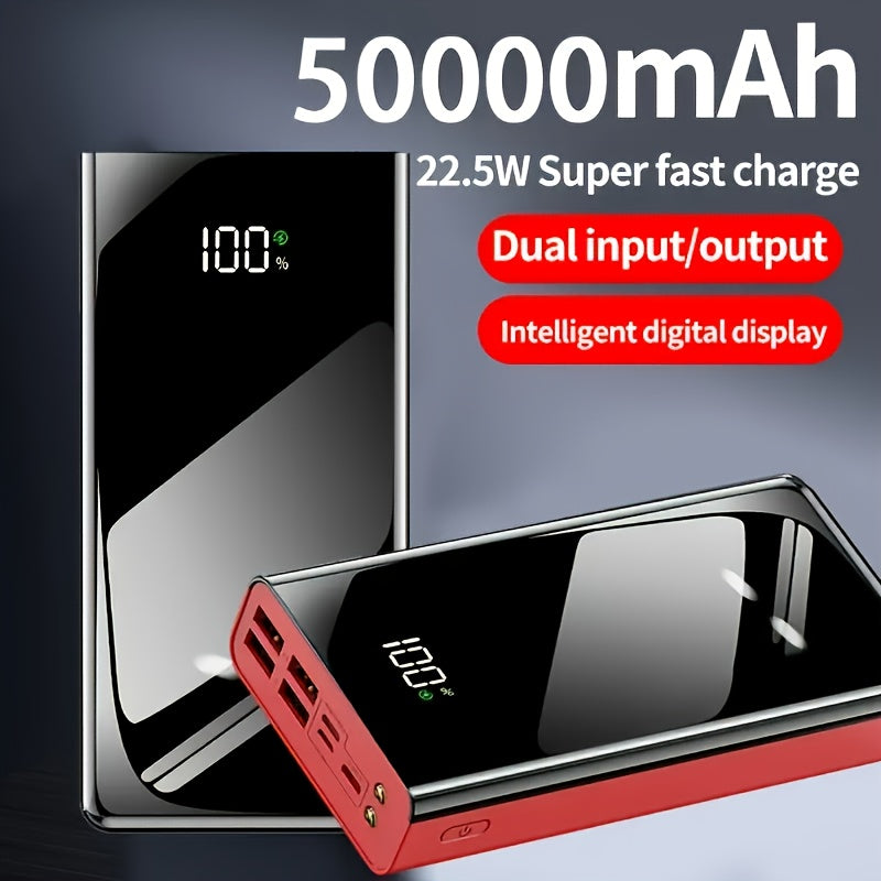 30000mah 50000mah portable power bank 22 5w