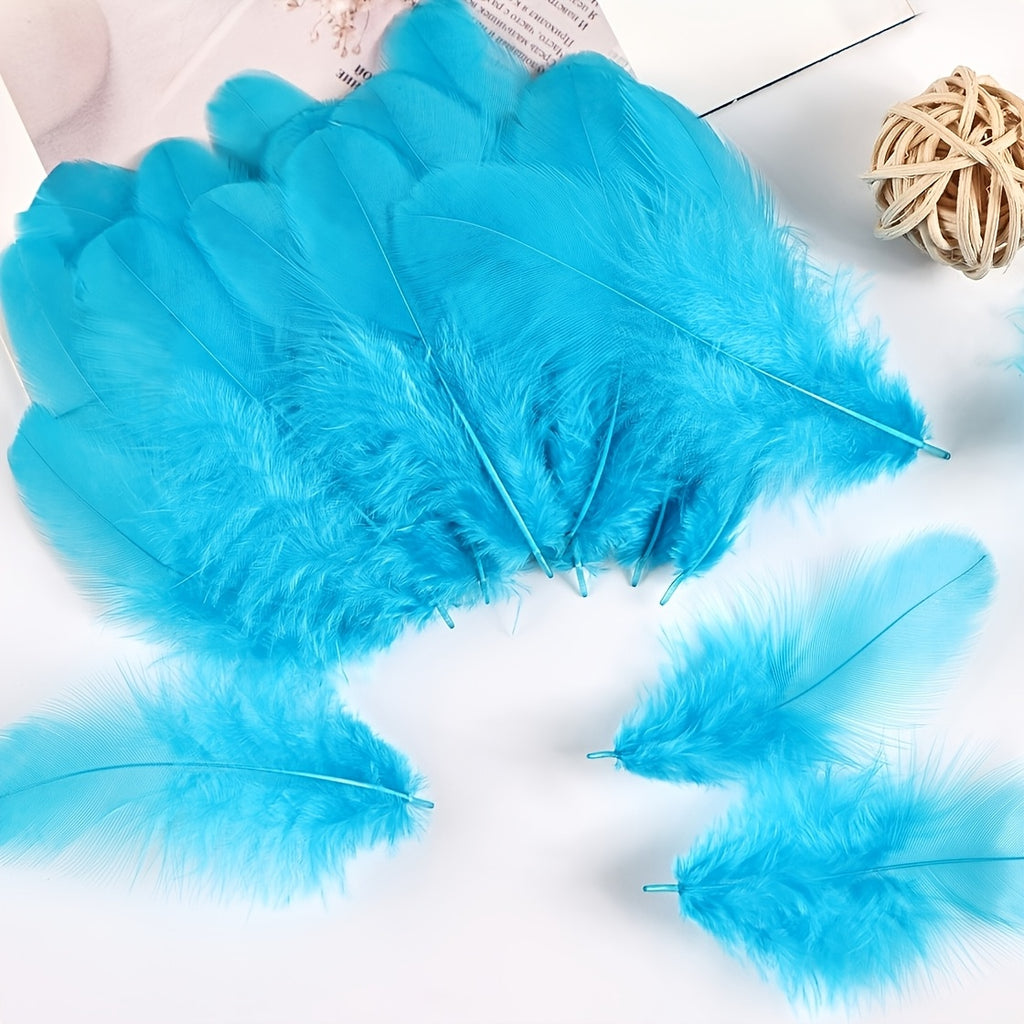 297pcs colorful artificial feathers suitable diy crafts