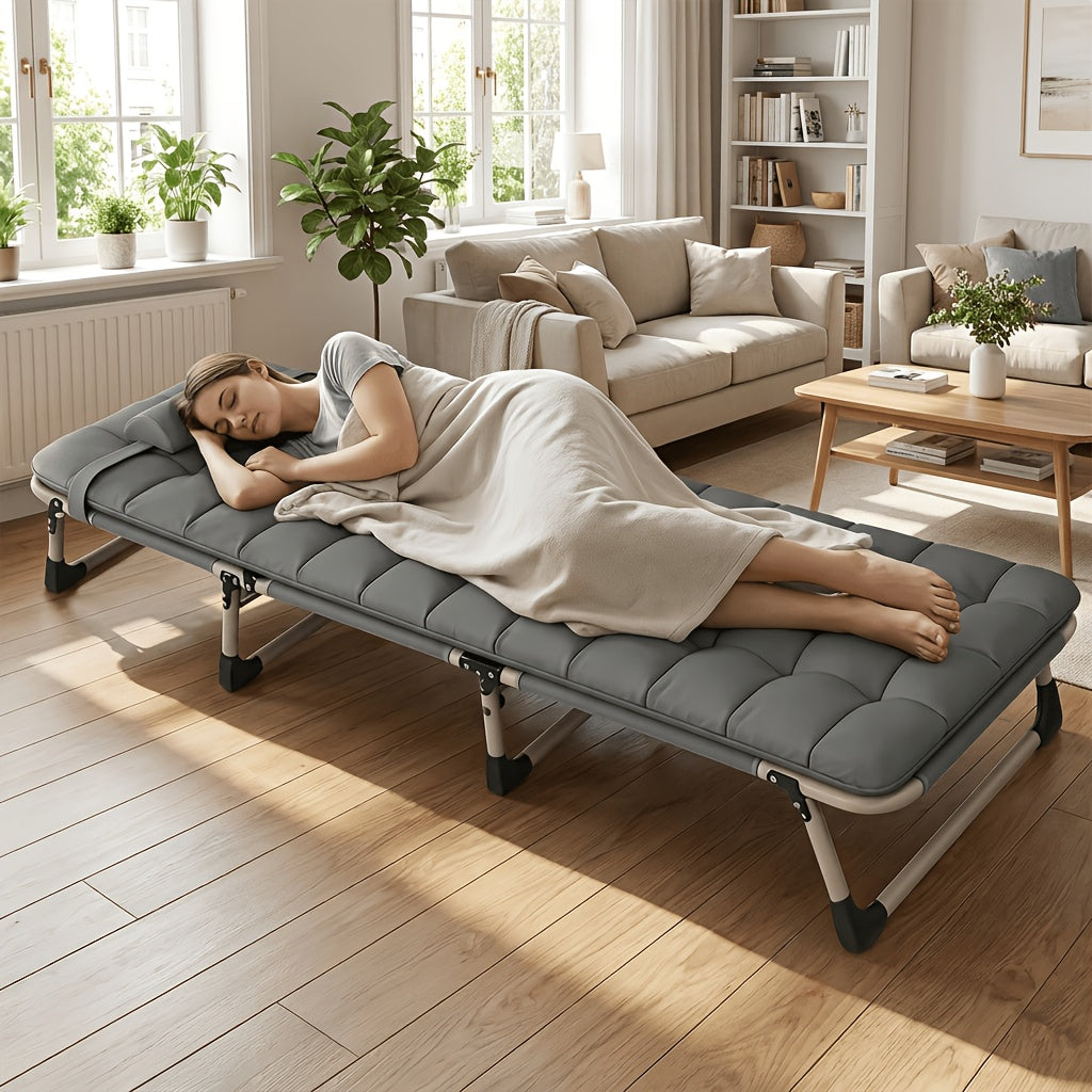 foldable bed frame mattress stainless frame suitable bedroom
