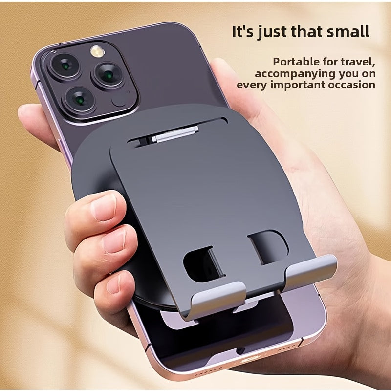 aluminum alloy phone stand waterproof 360 rotating desk