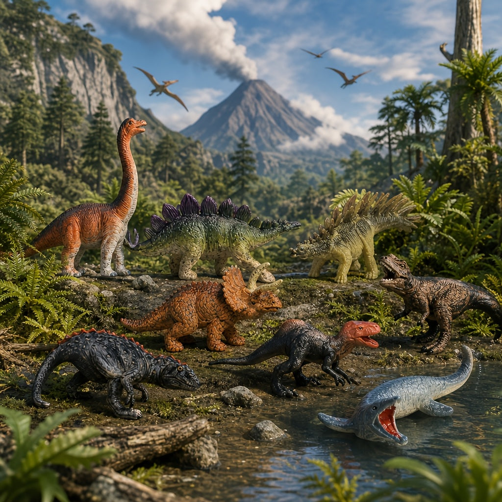 22pcs medium dinosaur set dinosaur action figure perfect