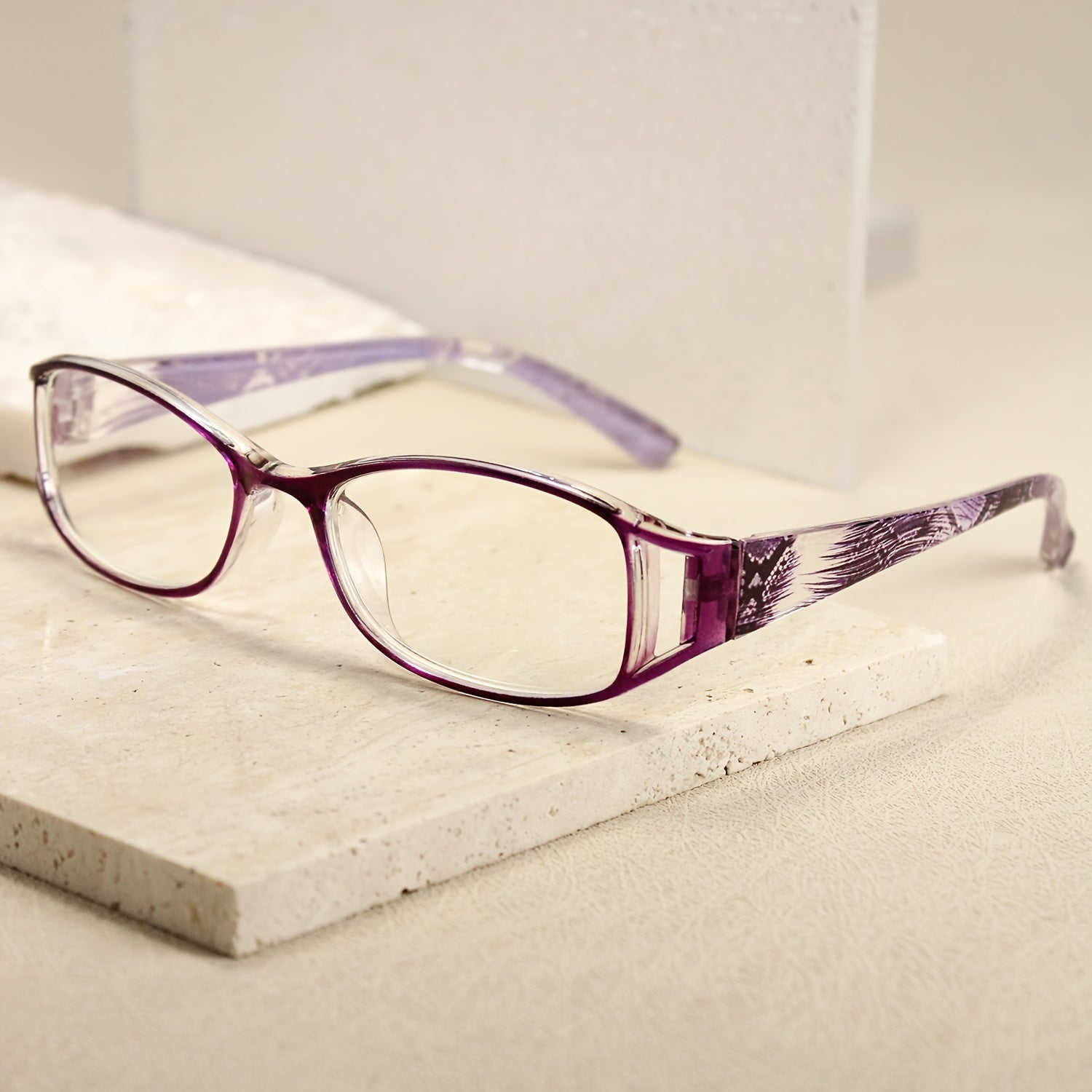 8pcs color striped reading glasses suitable men women