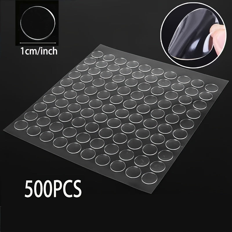 149 300 500 1000pcs transparent round acrylic double sided