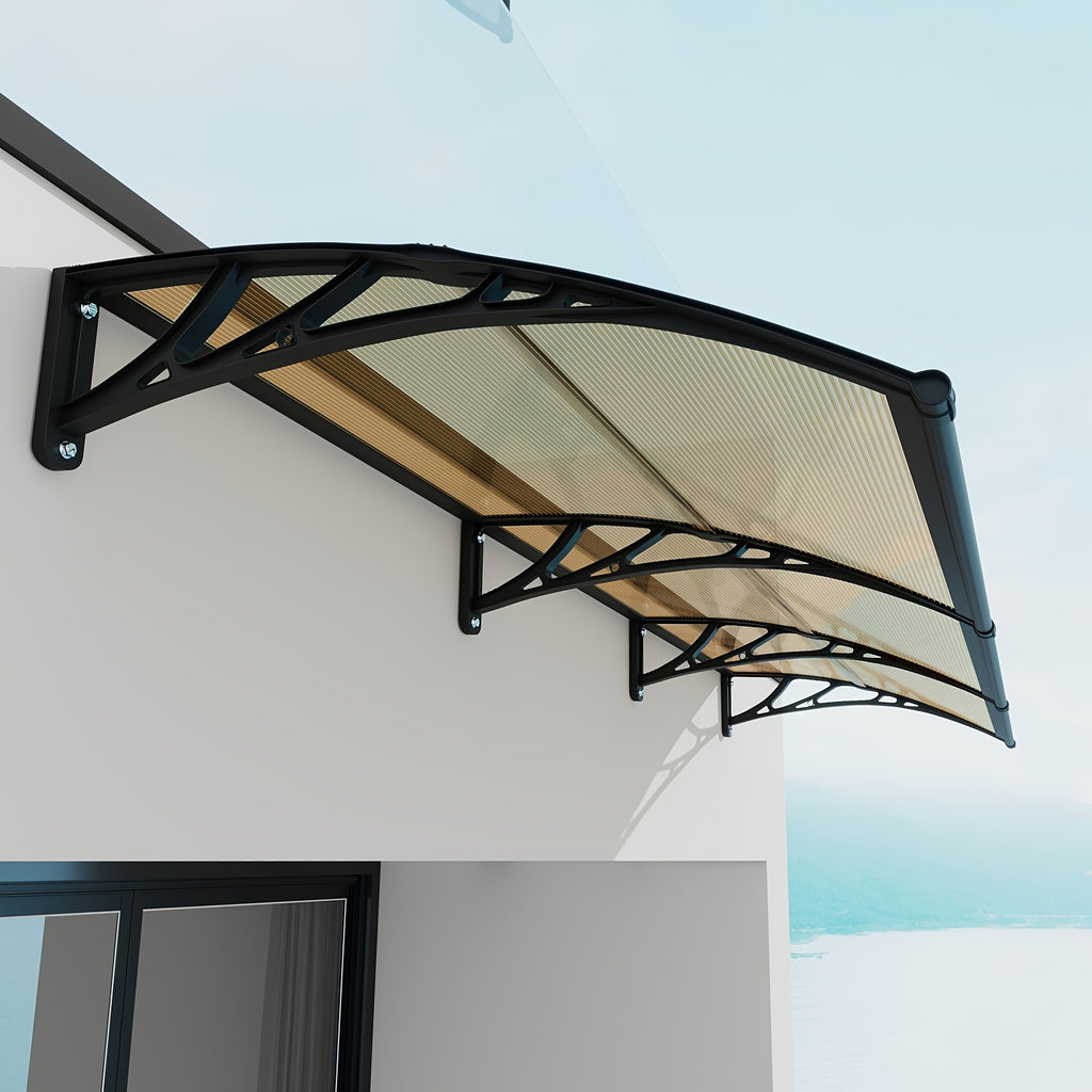 uv resistant weather polycarbonate patio awning abs frame