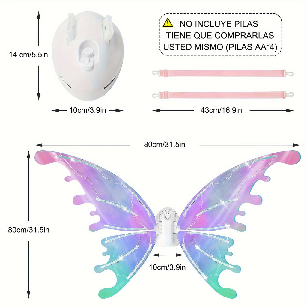 electronic   girls moving   wings led