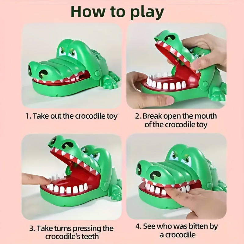 interactive crocodile finger biting toy interactive party