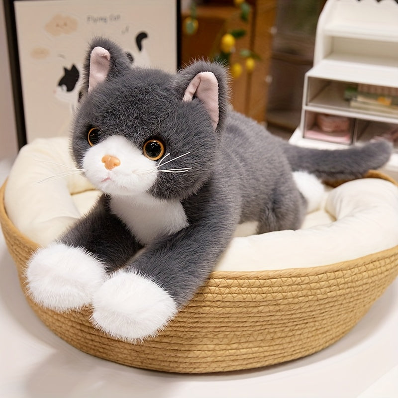 stuffed animal realistic ragdoll kitten