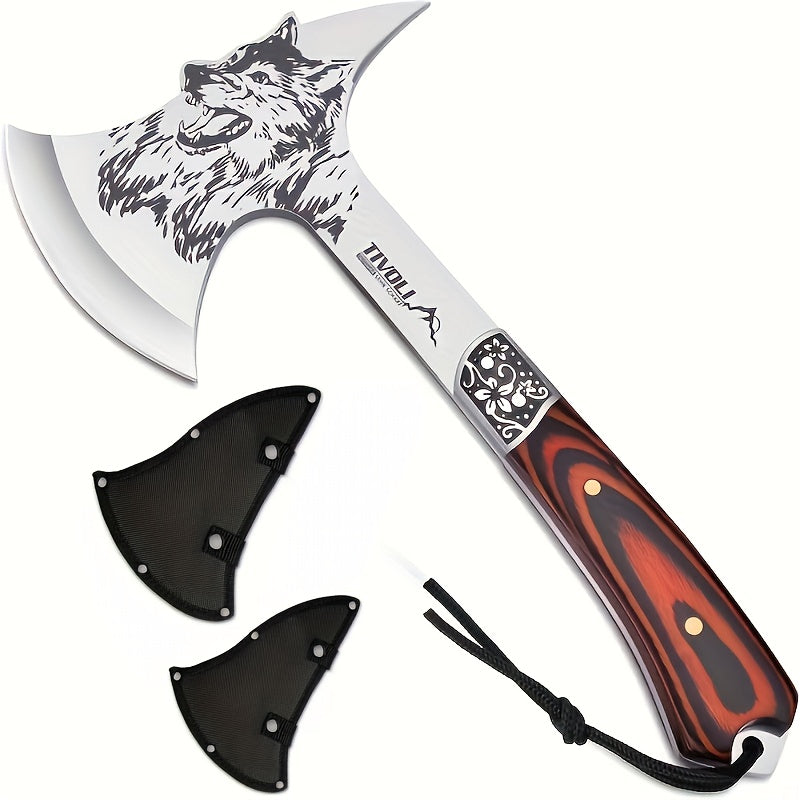 outdoor use camping hatchet nylon sheath survival viking