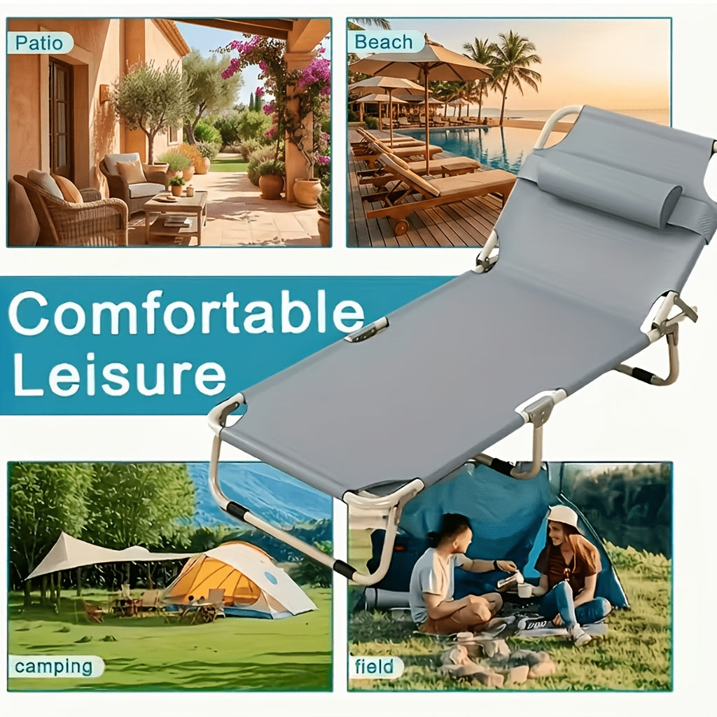 outdoor folding bed camping bed mattress portable folding