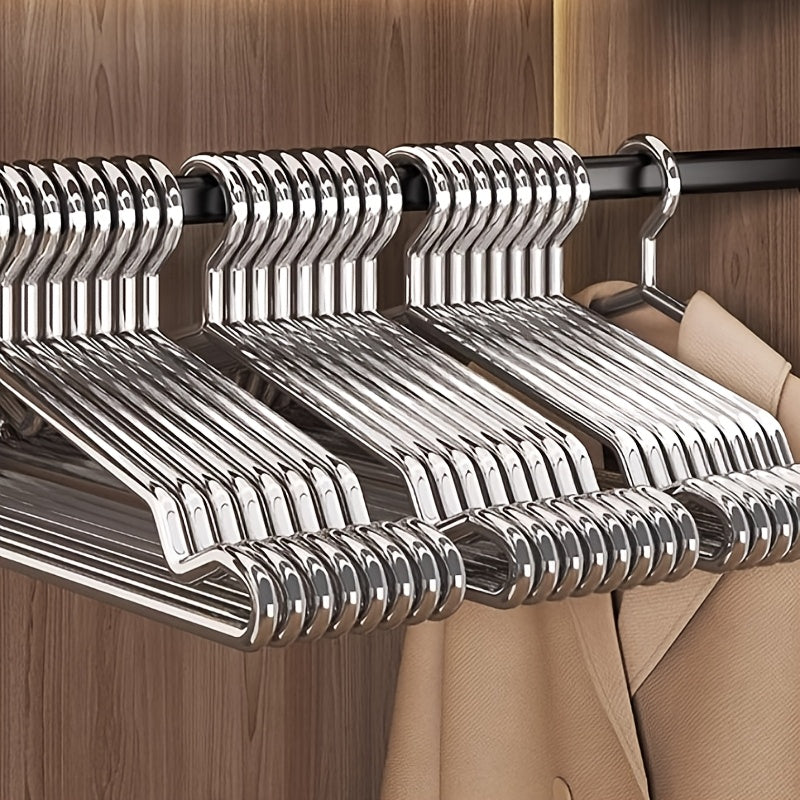 20 reinforced metal hangers non slip   shoulders