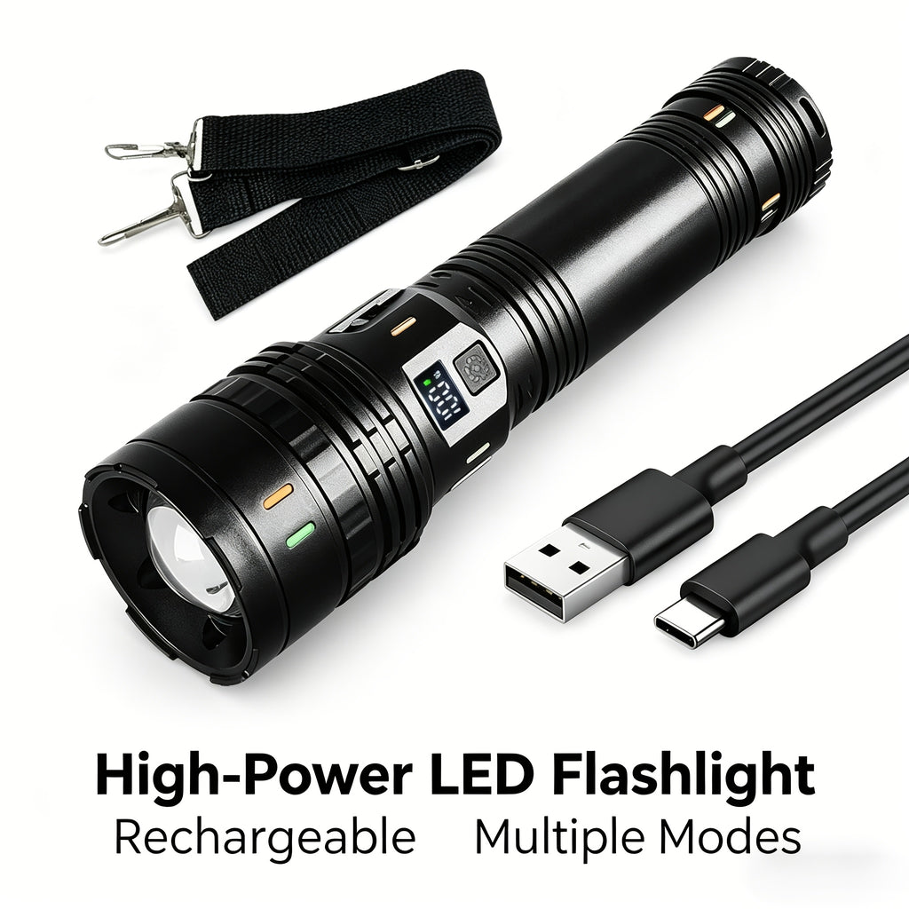 flashlight  s  b charging features a
