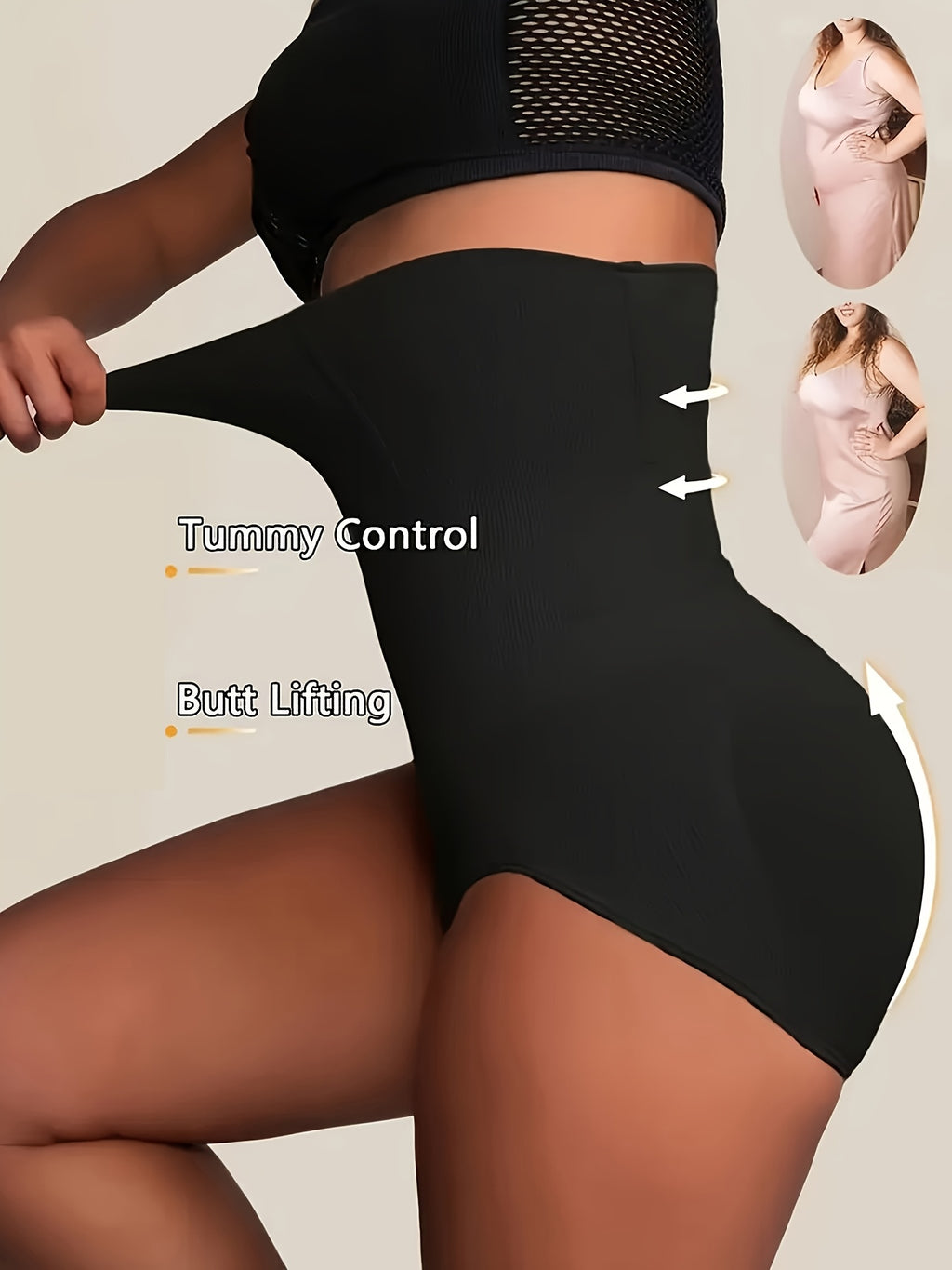 high waist tummy control shapewear panties women waist