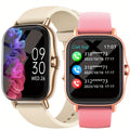 1pc new large screen smartwatch compatible   iphone