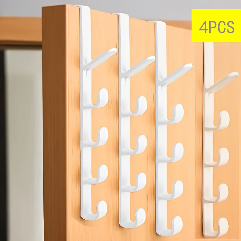5 hook door organizer 4pcs set 5 hook door hook back bag