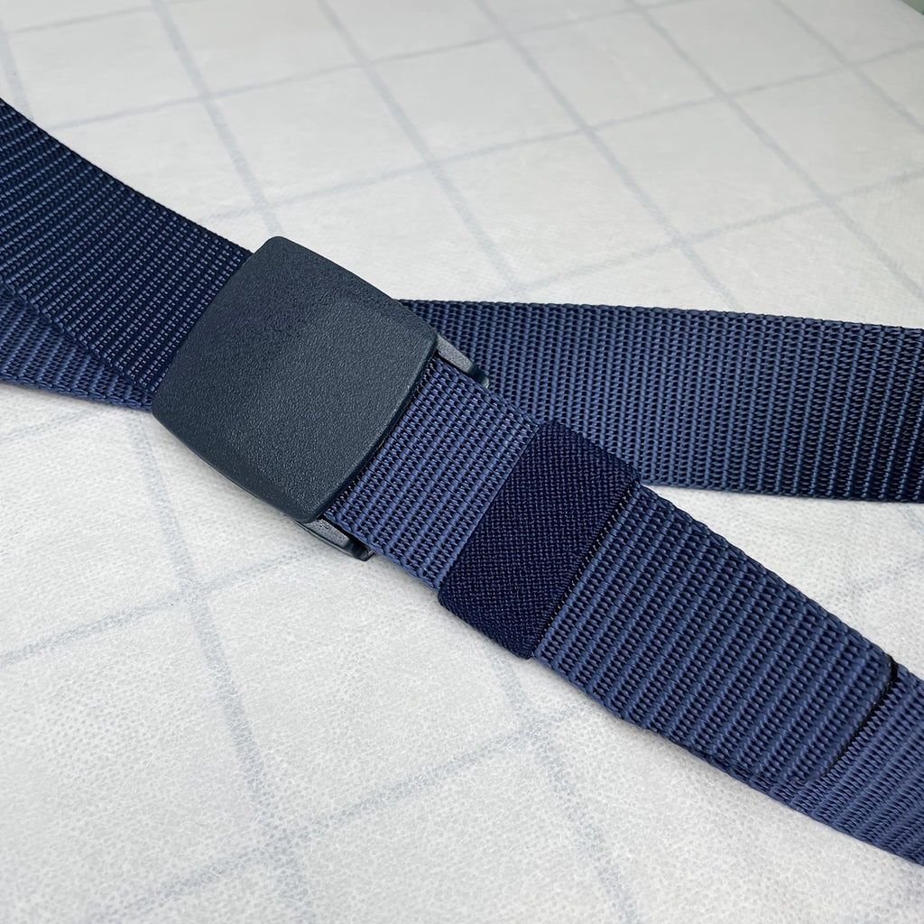 mens casual imitation nylon outdoor anti   belt
