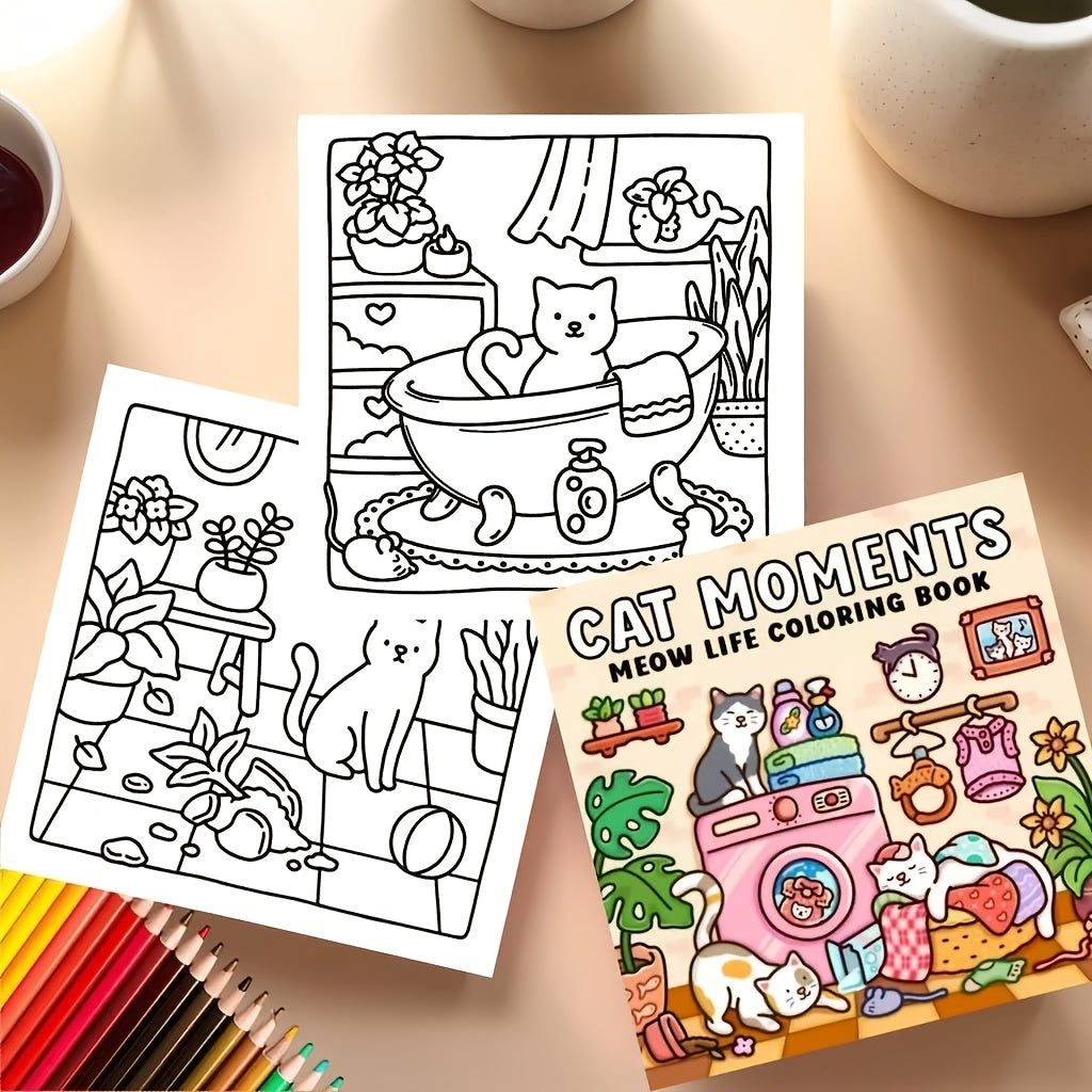 a 3pcs set relaxing stress relieving coloring books