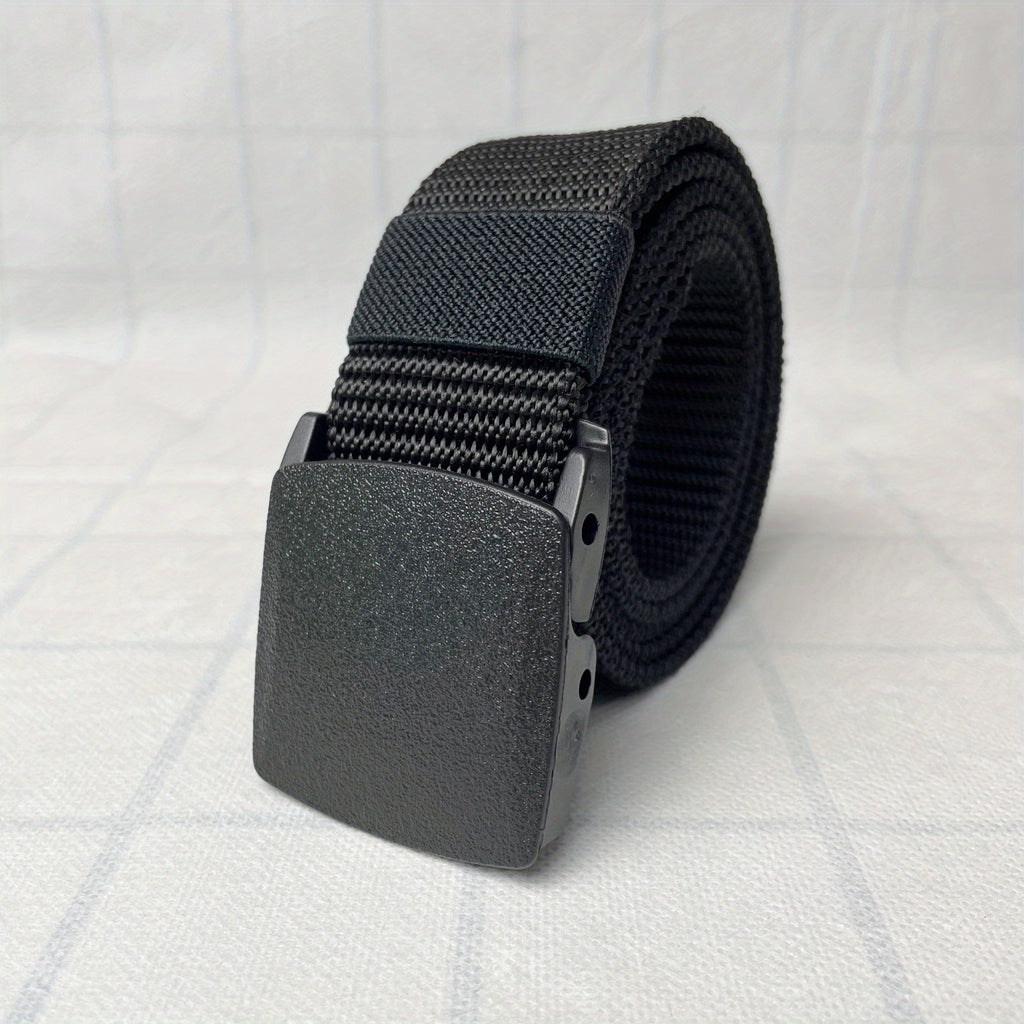 mens casual imitation nylon outdoor anti   belt