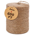 600ft roll natural   rope heavy duty 2mm thick jute