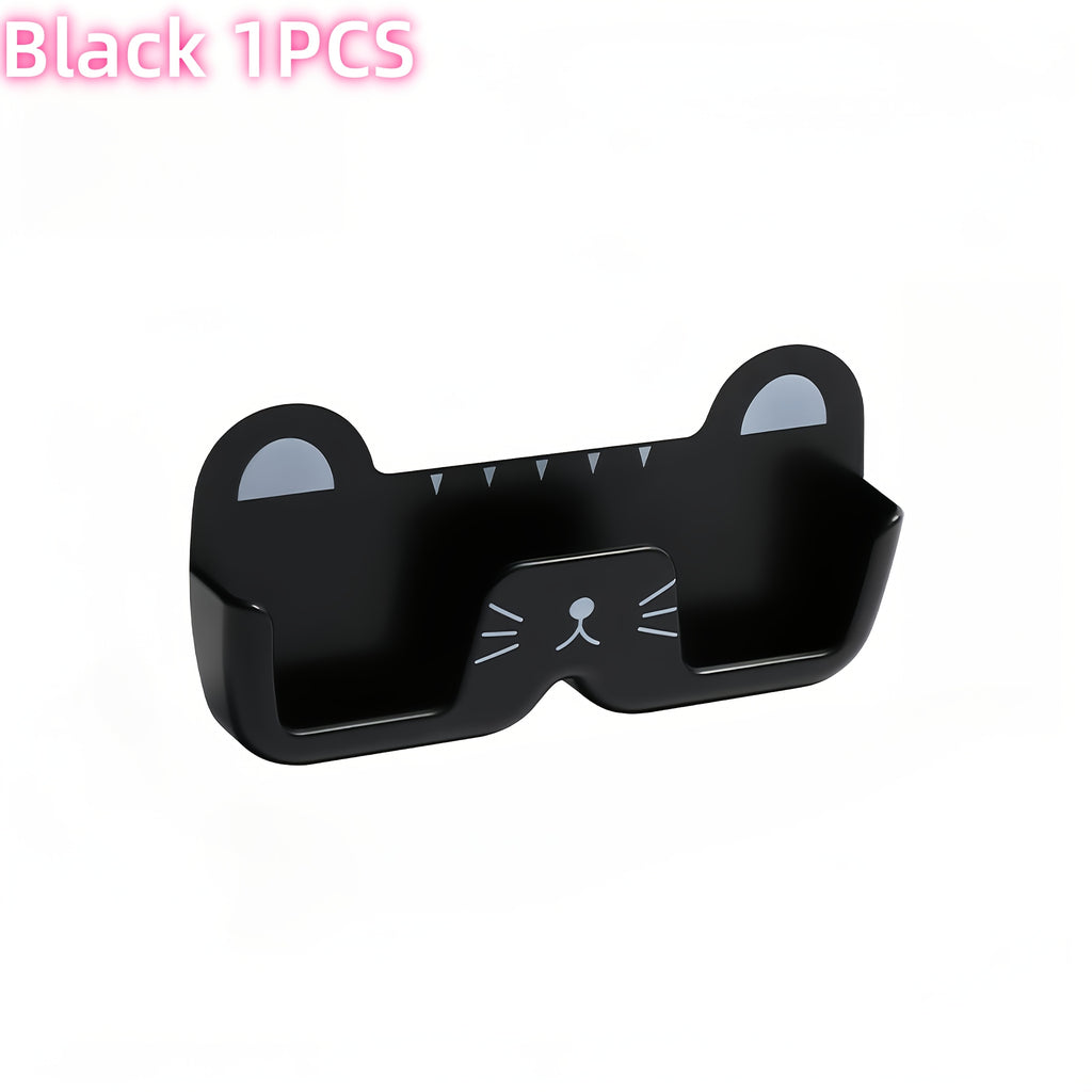 wall mounted glasses storage box suitable bedside bathroom