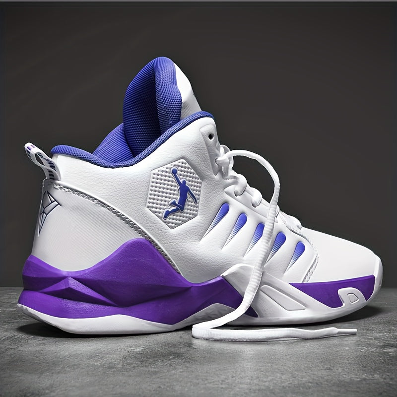 breathable mens sports basketball shoes lightweight non slip