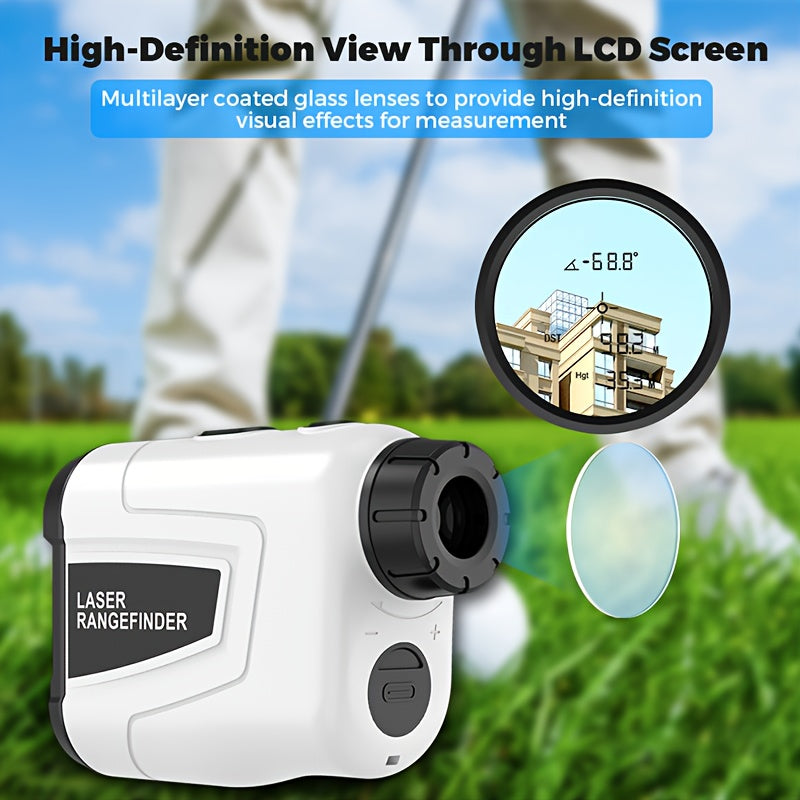 1200 yard laser rangefinder golf   stuff 6 5x