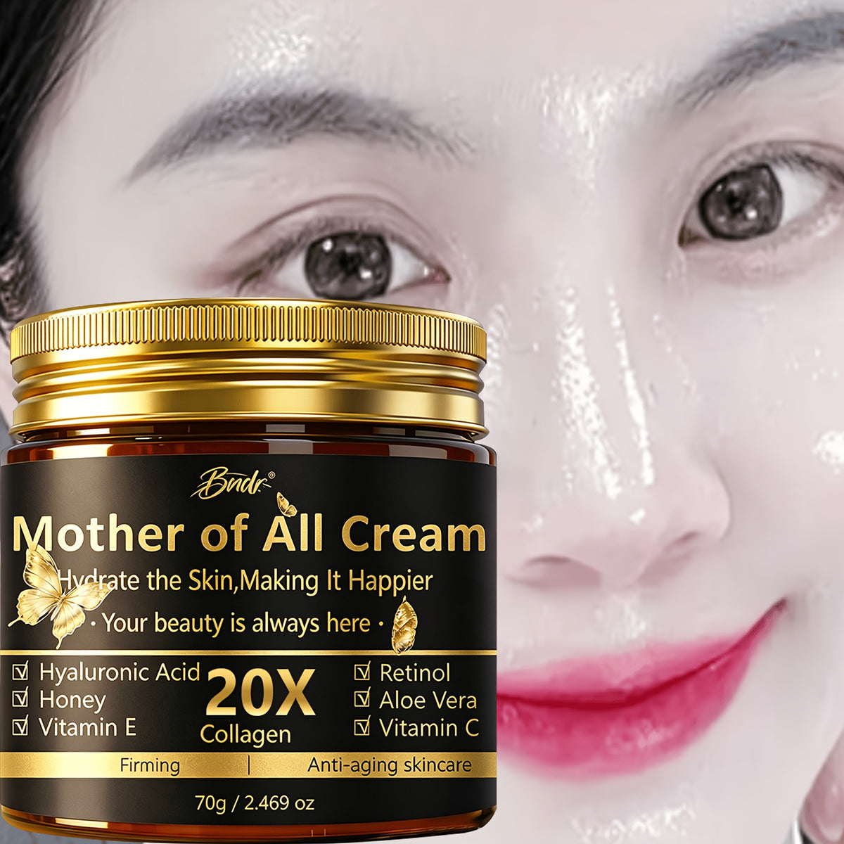 20  night face cream collagen lift tight