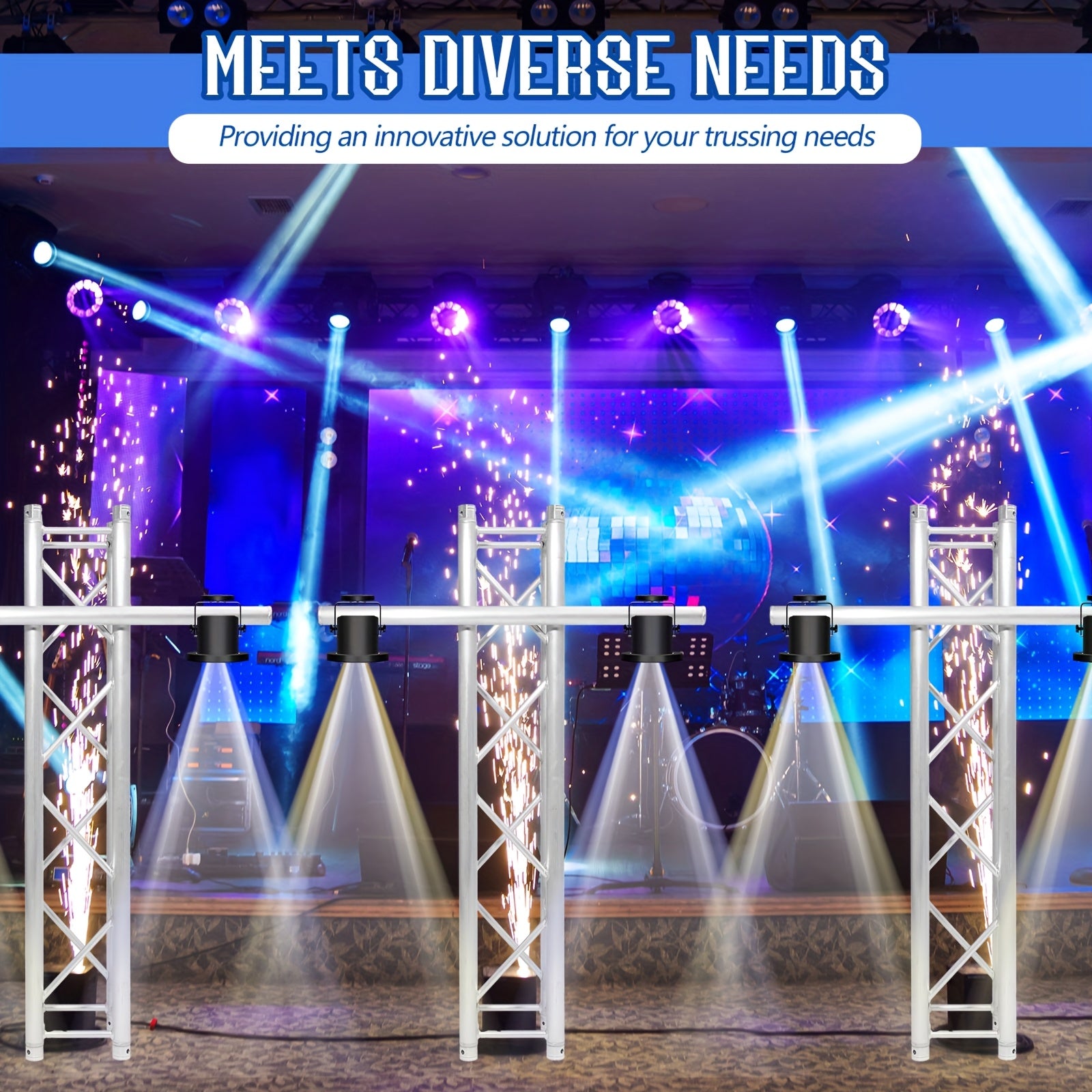 40 inch truss mounting pole extension pole mounting stage