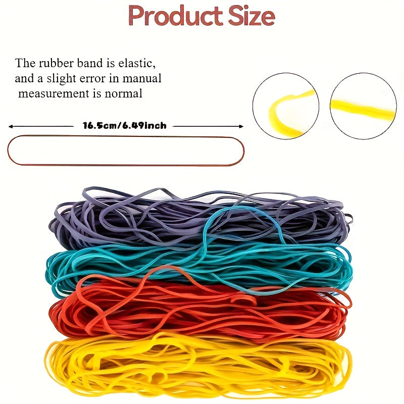 set 30 oversized durable rubber bands ideal organizing
