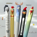 set 5   themed gel pens 0 5mm quick drying black ink
