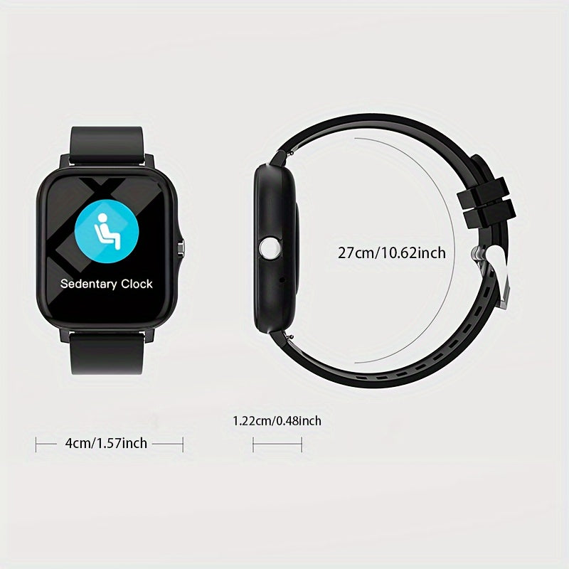 1pc new large screen smartwatch compatible   iphone