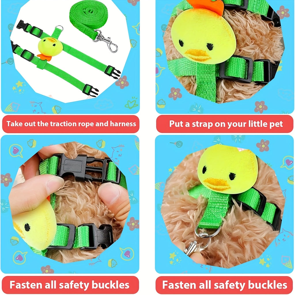 adjustable rabbit harness belt set anti escape rabbit vest