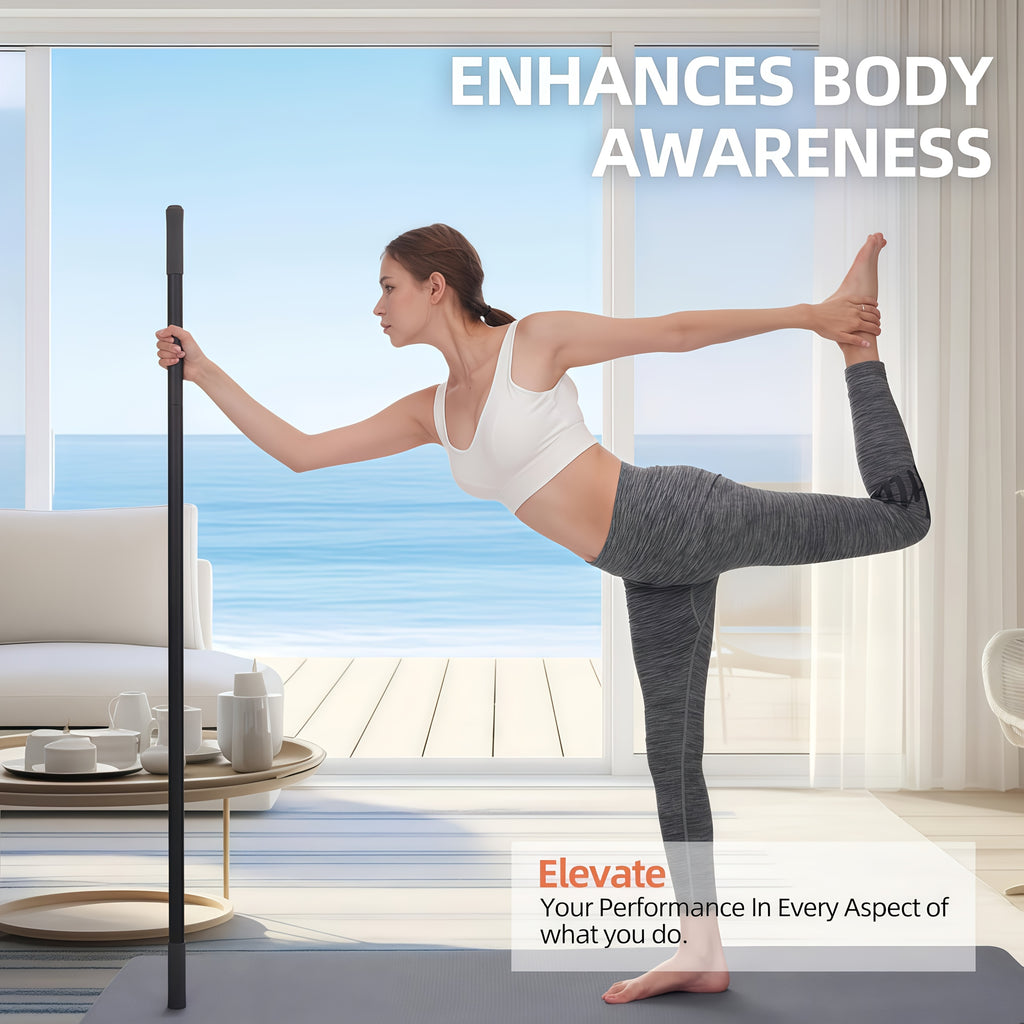 adjustable yoga wand sturdy durable iron construction