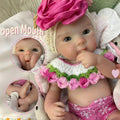 handmade realistic 13inch 33cm baby girl doll