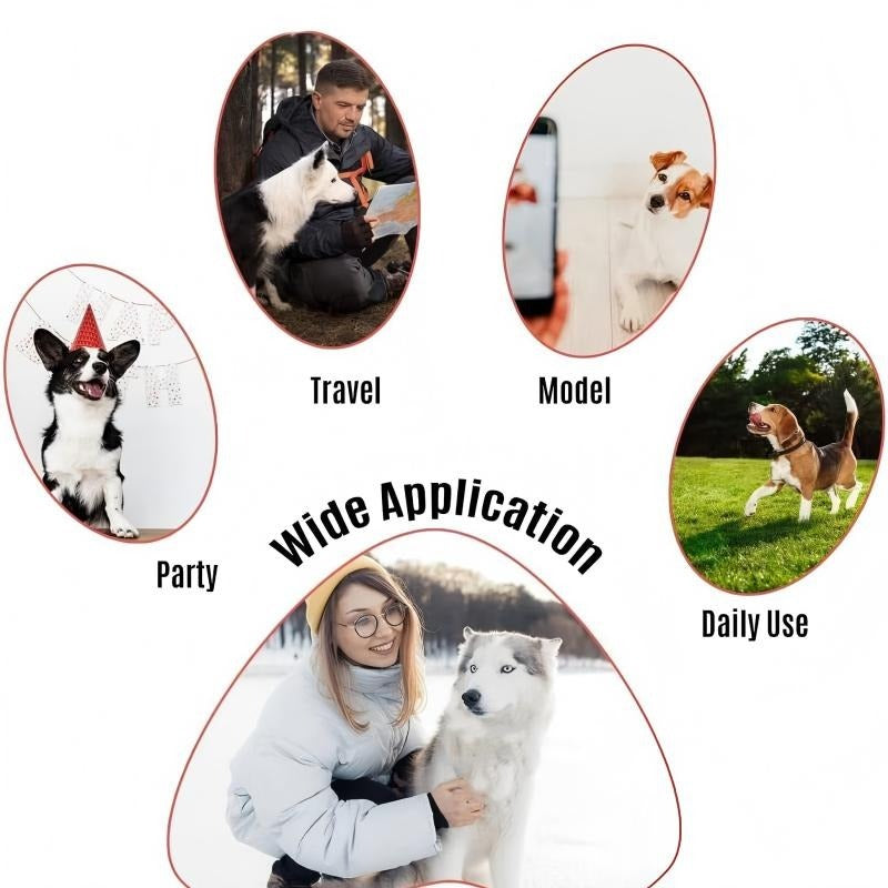2pcs 24 8 11 inch christmas dogs     two sided