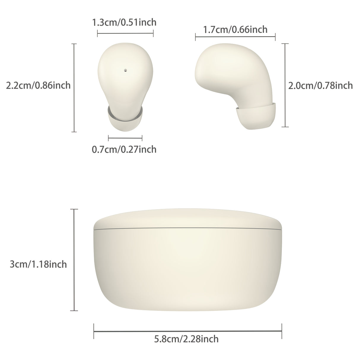 2026 newest mini sleep   earbuds long