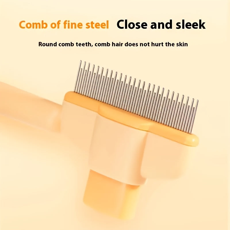 self cleaning pet comb detangling deshedding tool suitable