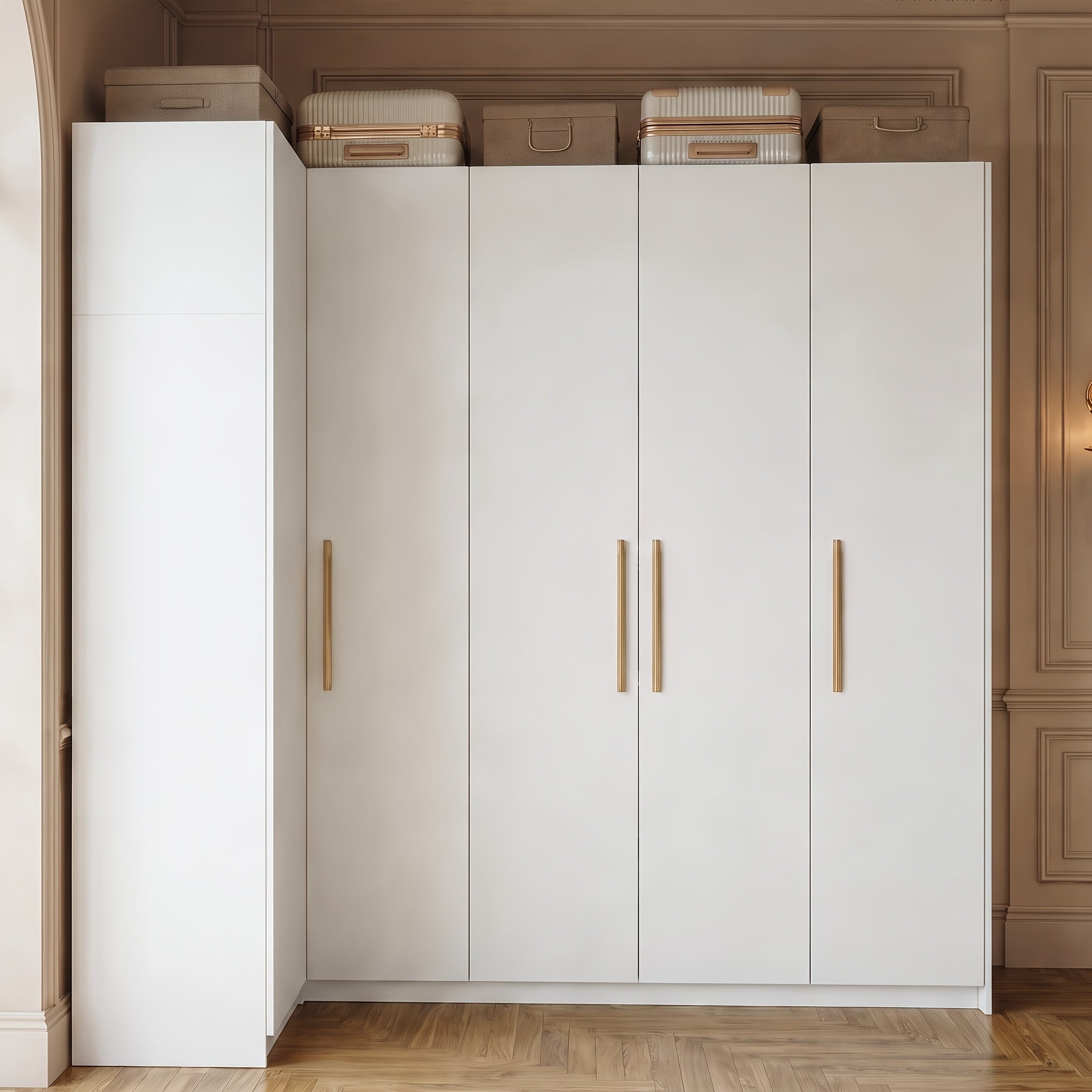 modern corner wardrobe   closet storage cabinet