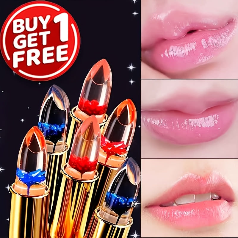 warm   changing lip gloss 6pcs total lip gel set