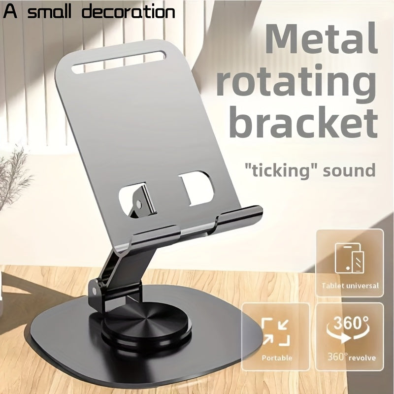 aluminum alloy phone stand waterproof 360 rotating desk