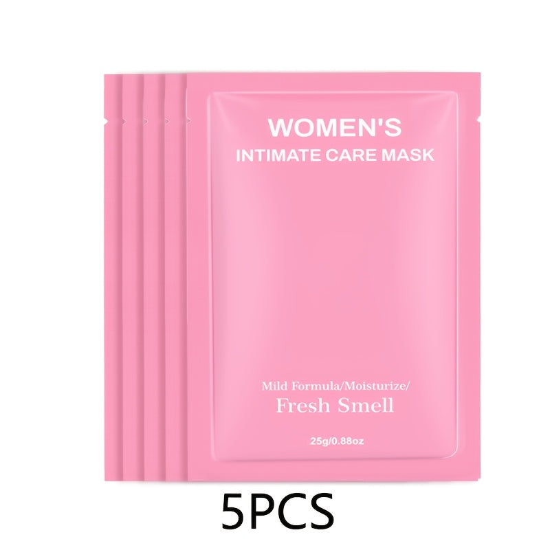 5pcs womens   mask contains   plant